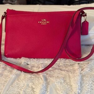 Coach Vibrant Pink Crossbody Bag